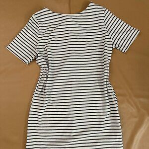 Lumiere Size M Mini Stripe Dress